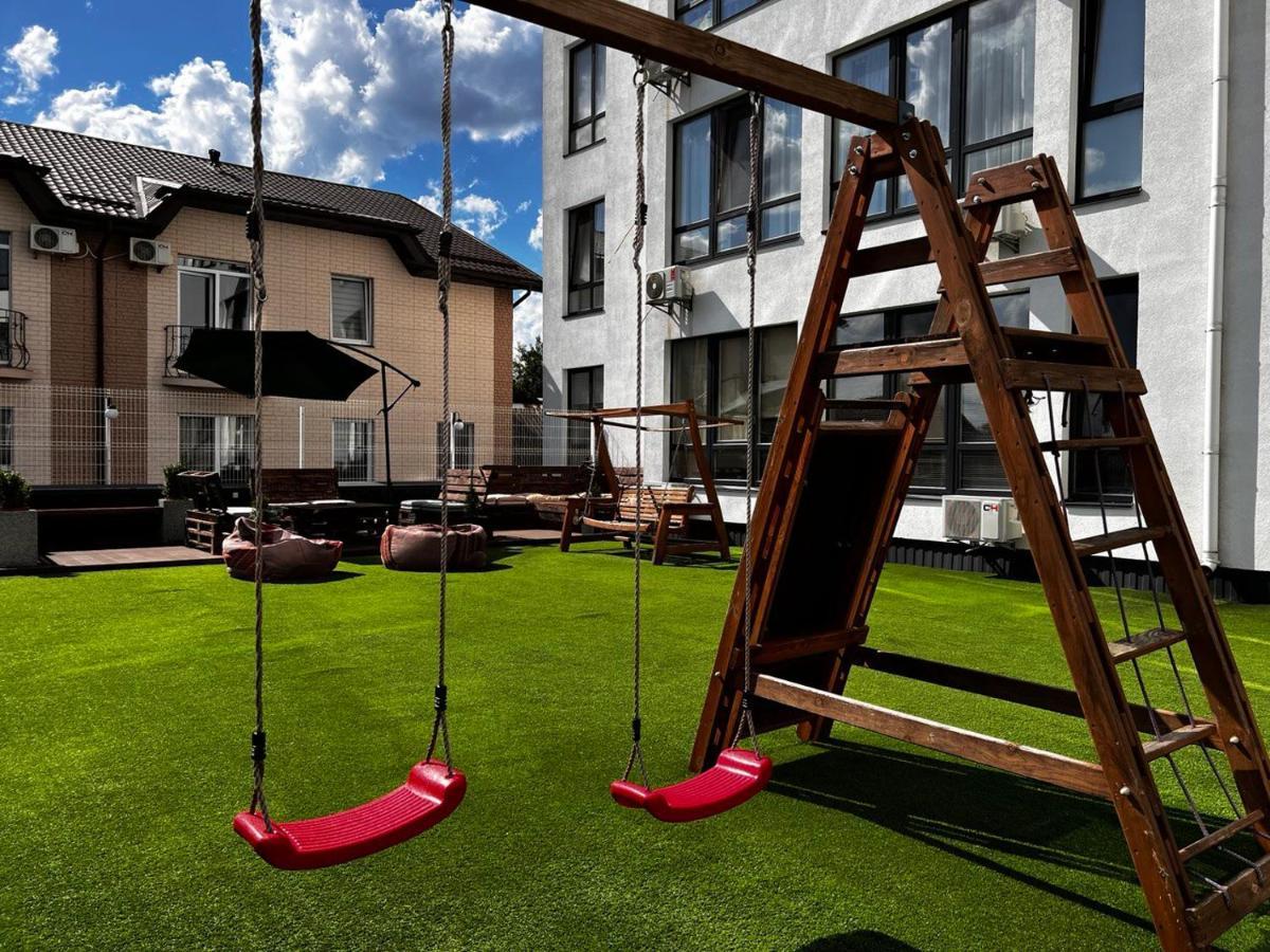 Nyvky Like Home - Studio - Apt 35 Kyiv Exterior foto