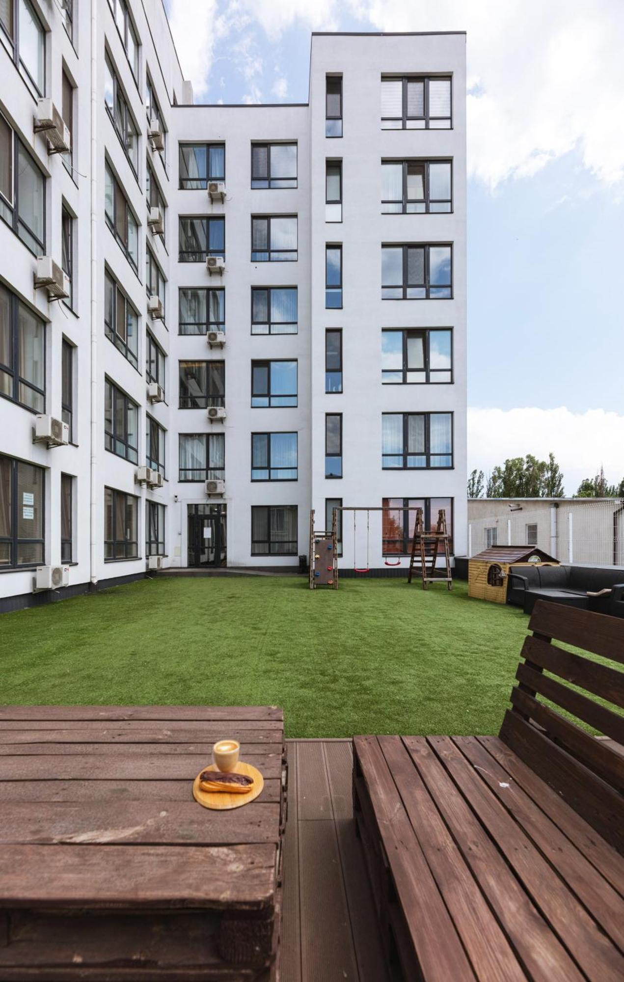 Nyvky Like Home - Studio - Apt 35 Kyiv Exterior foto